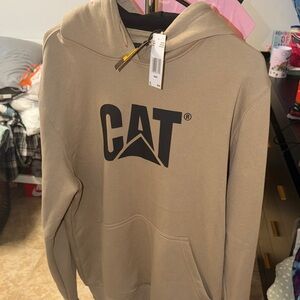 CAT Tan Hoodie